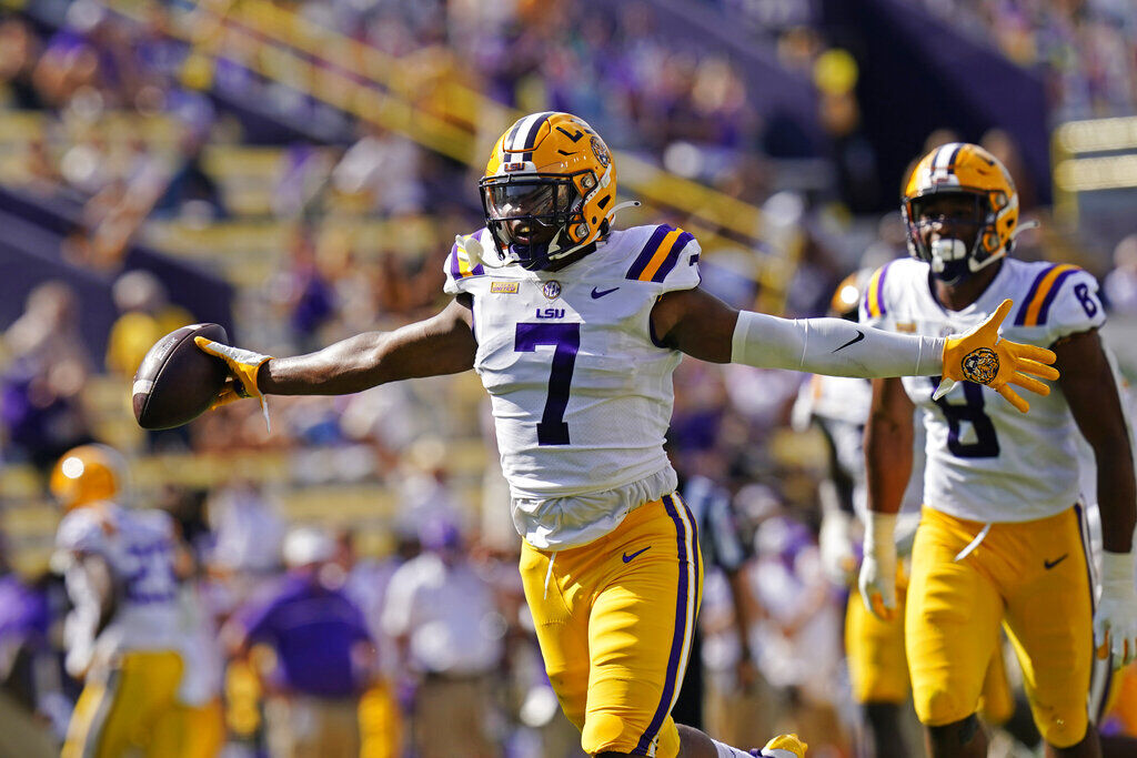 3. Miami from Houston (4-12) — Ja'Marr Chase, WR, LSU, Jr.